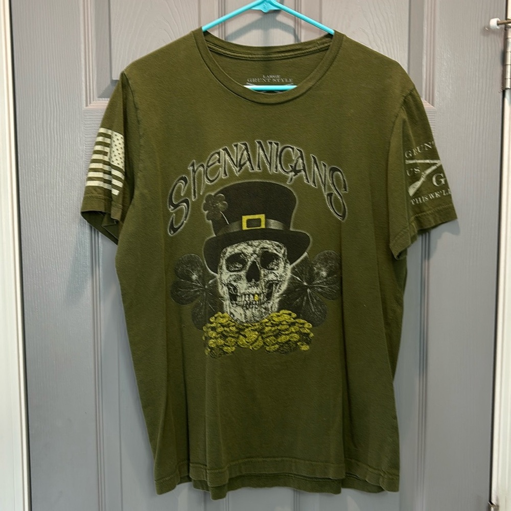 Grunt Style Shenanigans Men’s Large tshirt